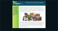 Desktop Screenshot of logisticafoods.com